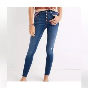 Madewell 10” High Rise Skinny - 31